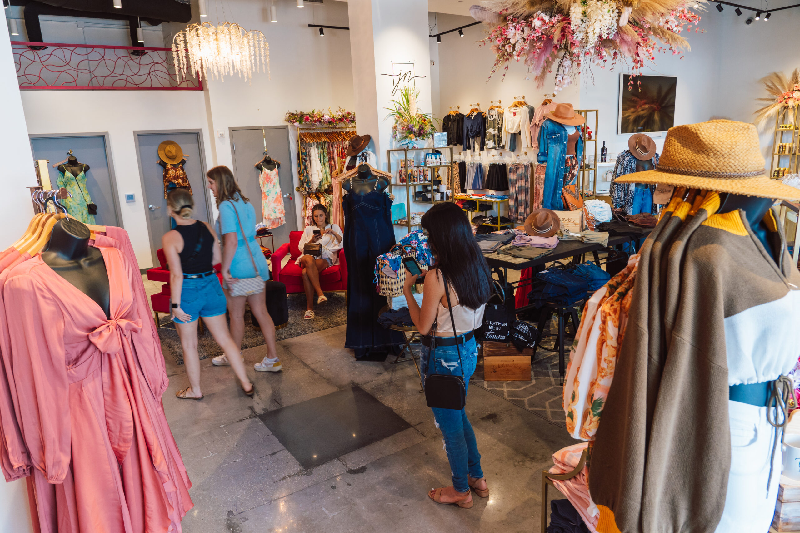 shopping in channelside