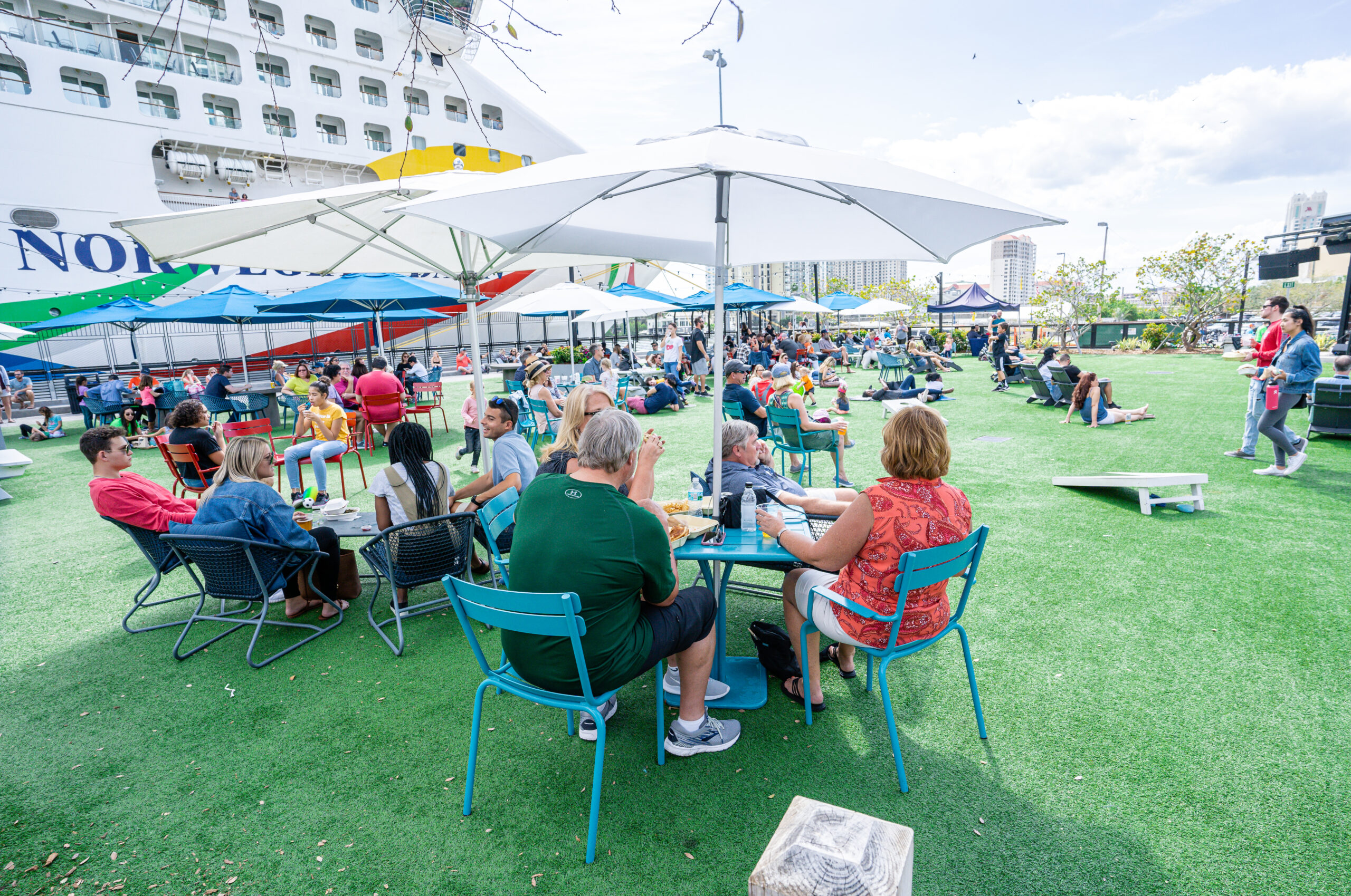 outdoor seating