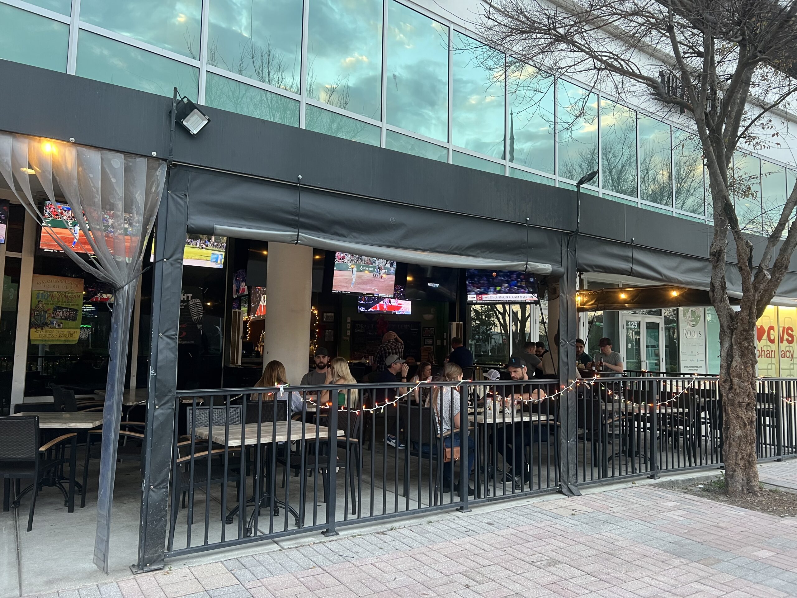 outdoor seating