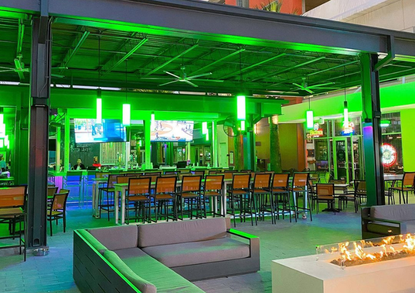 outdoor seating