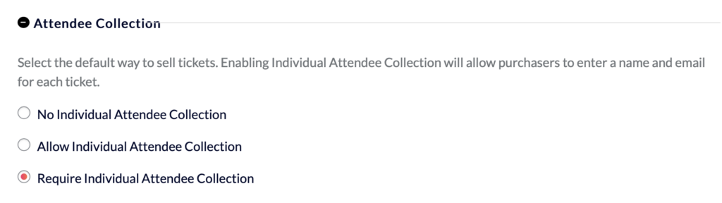 How to create an event -- attendees