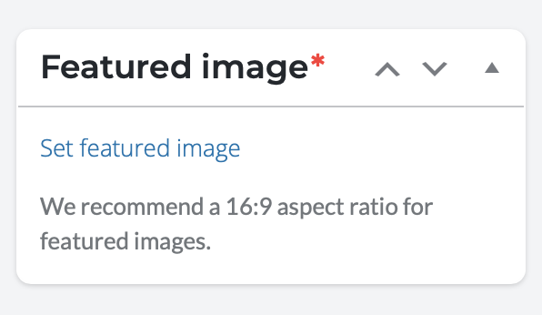 How to create an event -- featured image