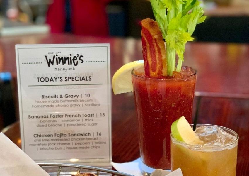 brunch in Manayunk