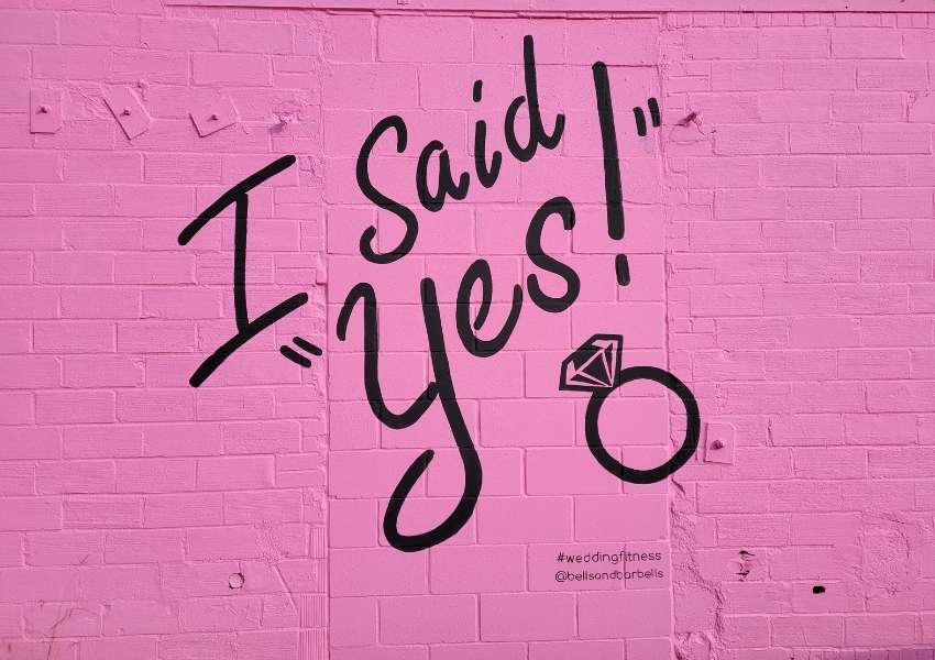 Pink Spots in Dallas I Said Yes Mural-dallas-thingstodoindallas