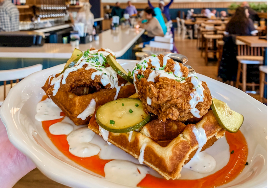 Chicken and Waffles in Pittsburgh