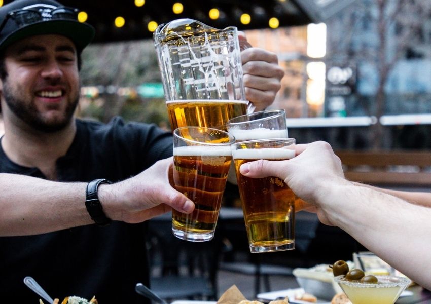 heated patios in downtown Austin