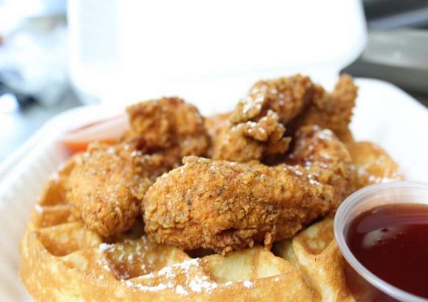 Chicken and Waffles in Pittsburgh