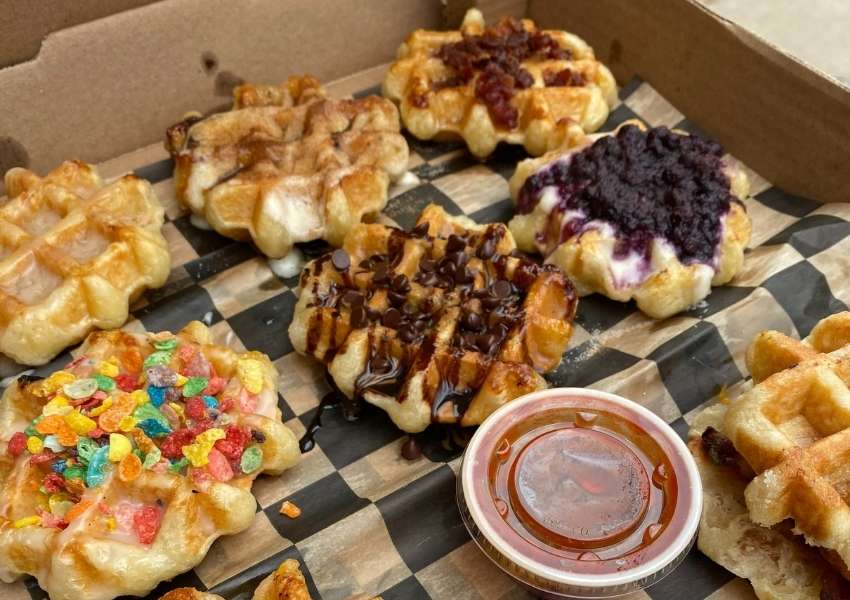 Smashed Waffles Pittsburgh