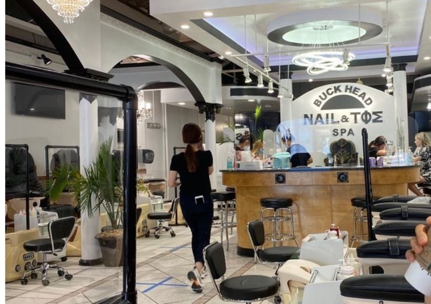 best nail salons in Atlanta