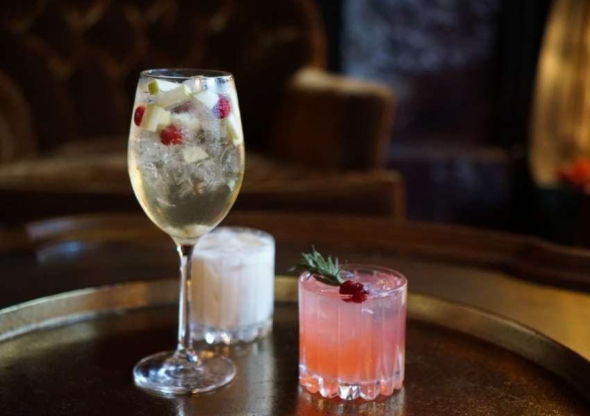 cocktails in Bishop Arts