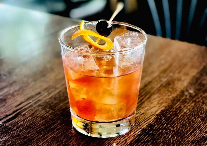cocktails in Bishop Arts