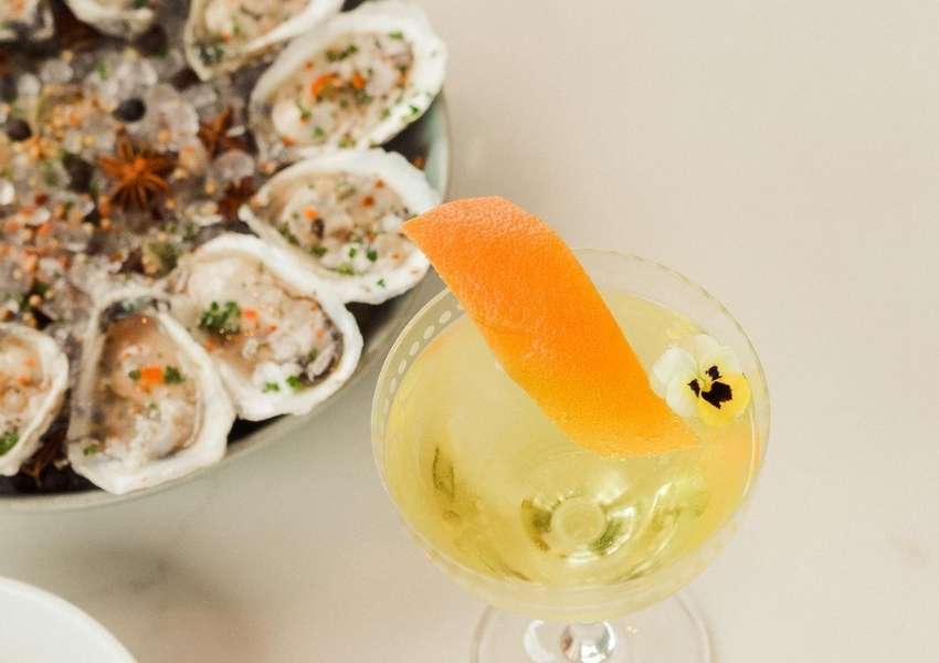 cocktails in Bishop Arts