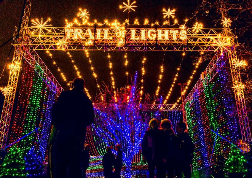 holiday light shows in austin