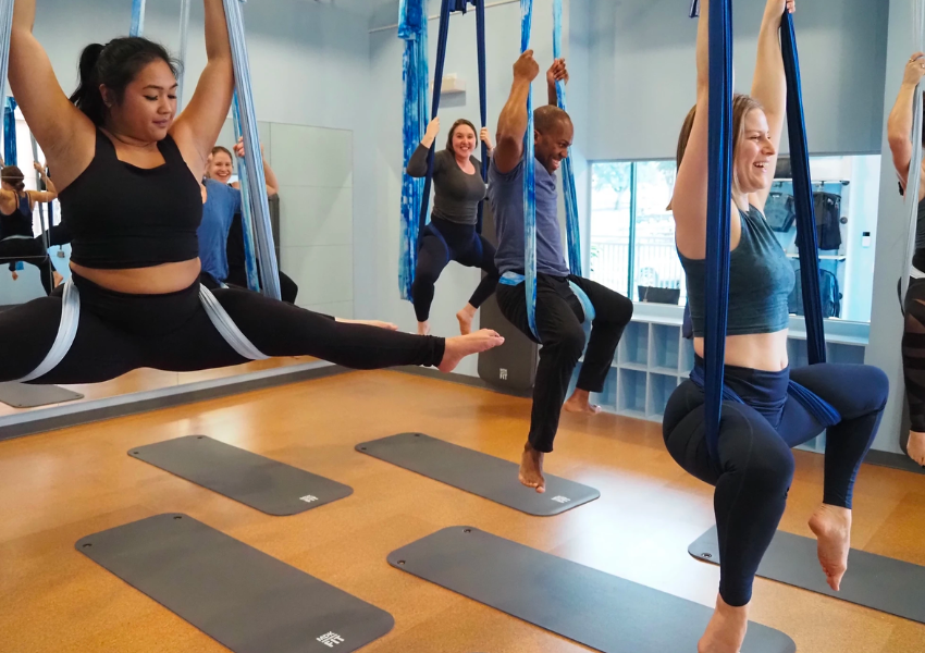 Blue Feather Aerial | Group Fitness Classes in Dallas