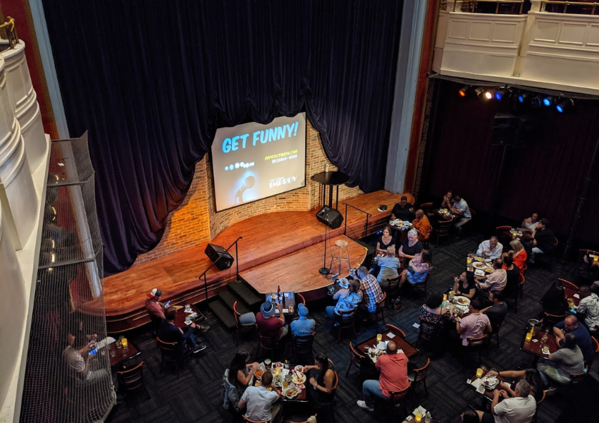 things to do in ybor city, tampa improv, date night tampa