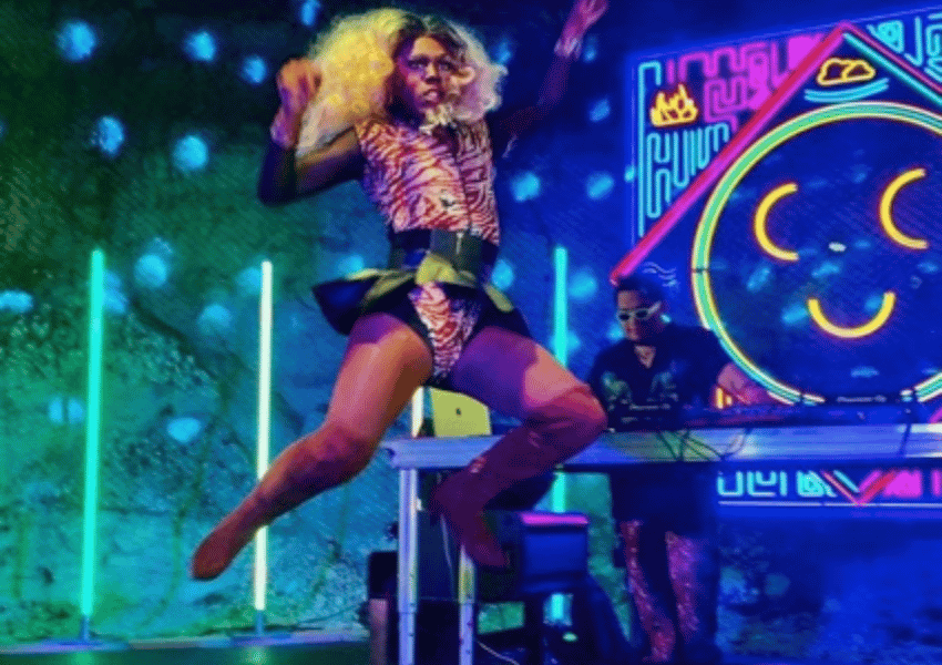 Drag show at Cheer Up Charlies, an LGBTQ Friendly bar in Austin