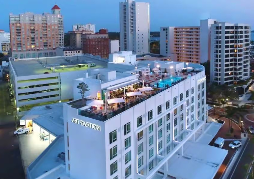 View of hotel