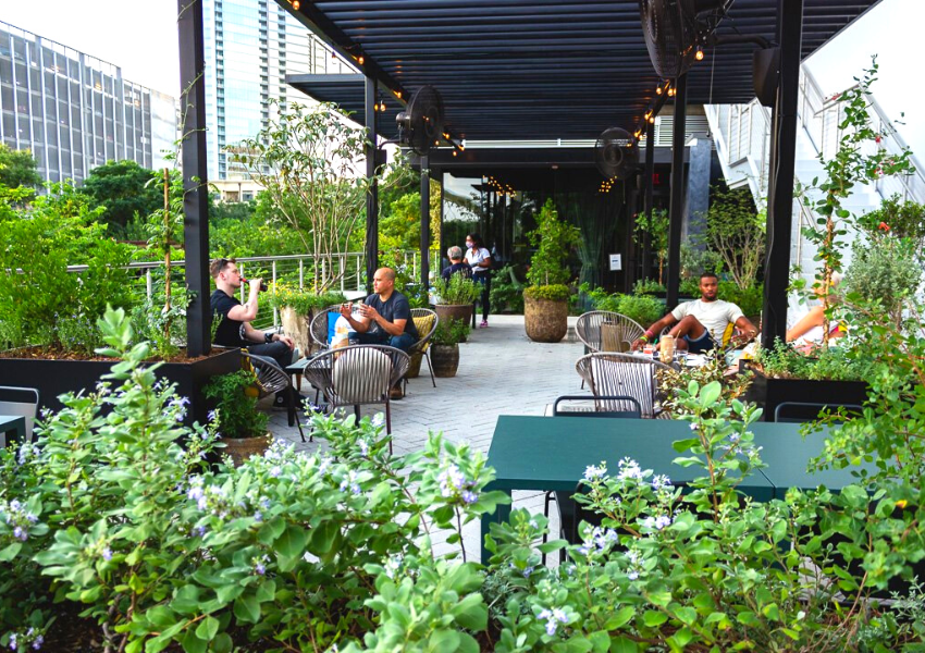Patios in Downtown Austin