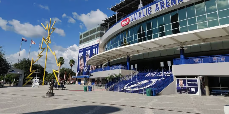 Visiting the Amalie Arena image 1