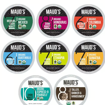 MAUD'S organic fair-trade coffee