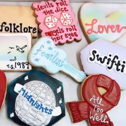 Cinnoti's Bakery Swiftie Cookies