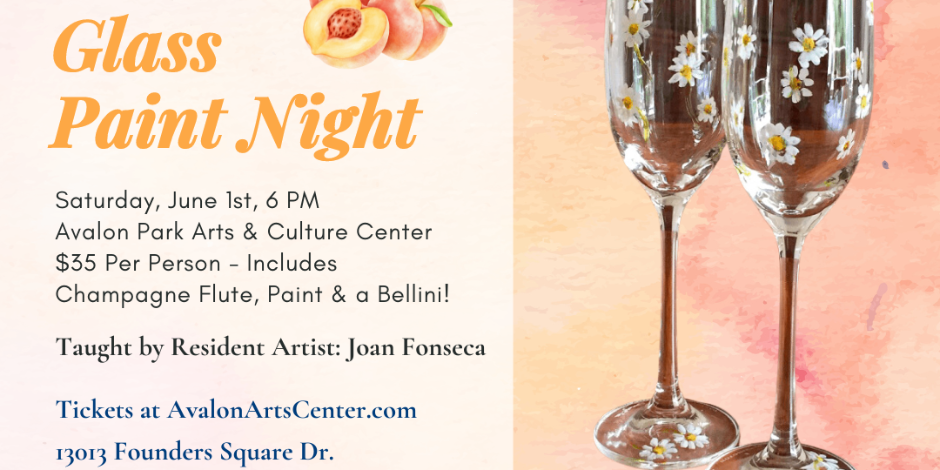 Bellini Glass Paint Night