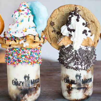 The Crazy Mason Milkshake Bar