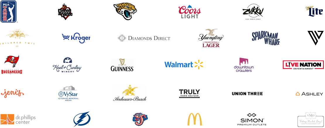 Logo section b2b landing page desktop